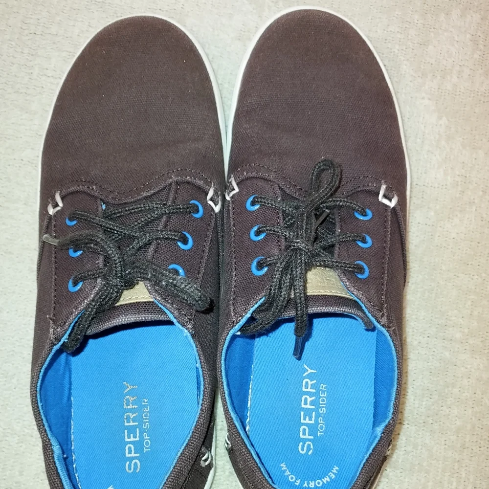 Sperry Bodie Boat canvas shoes size Y5 / EU37